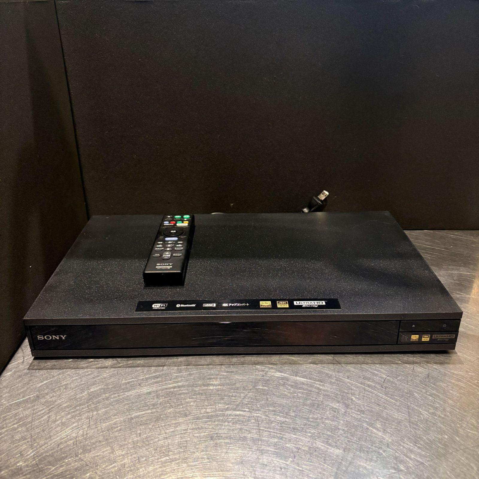 中古品】高音質・高画質 SONY Uitra HD ブルーレイプレーヤー UBP-X800 