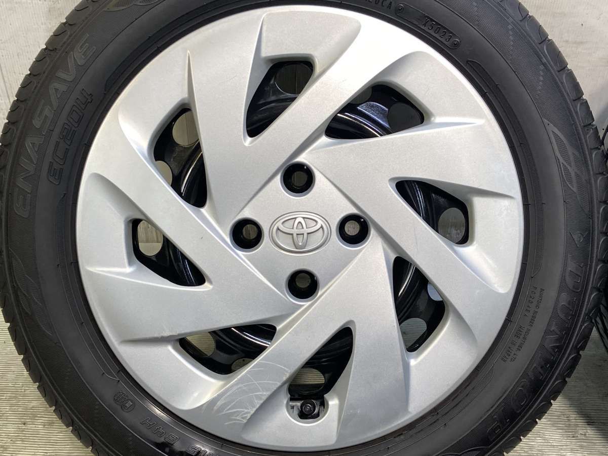 185/60R15 ダンロップ エナセーブ EC204 トヨタ純正 G4 15x5.5 100-4穴 