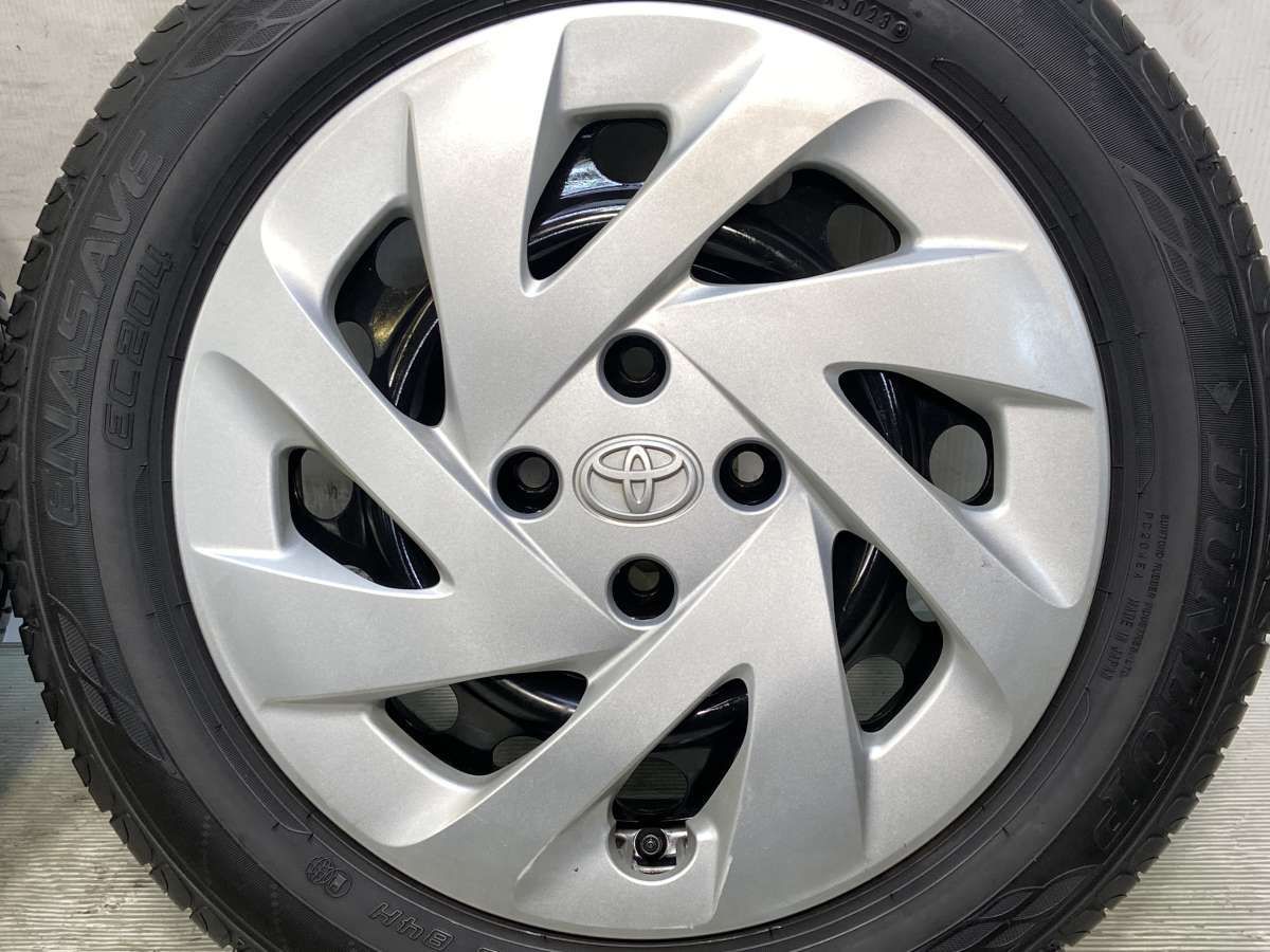 185/60R15 ダンロップ エナセーブ EC204 トヨタ純正 G4 15x5.5 100-4穴 