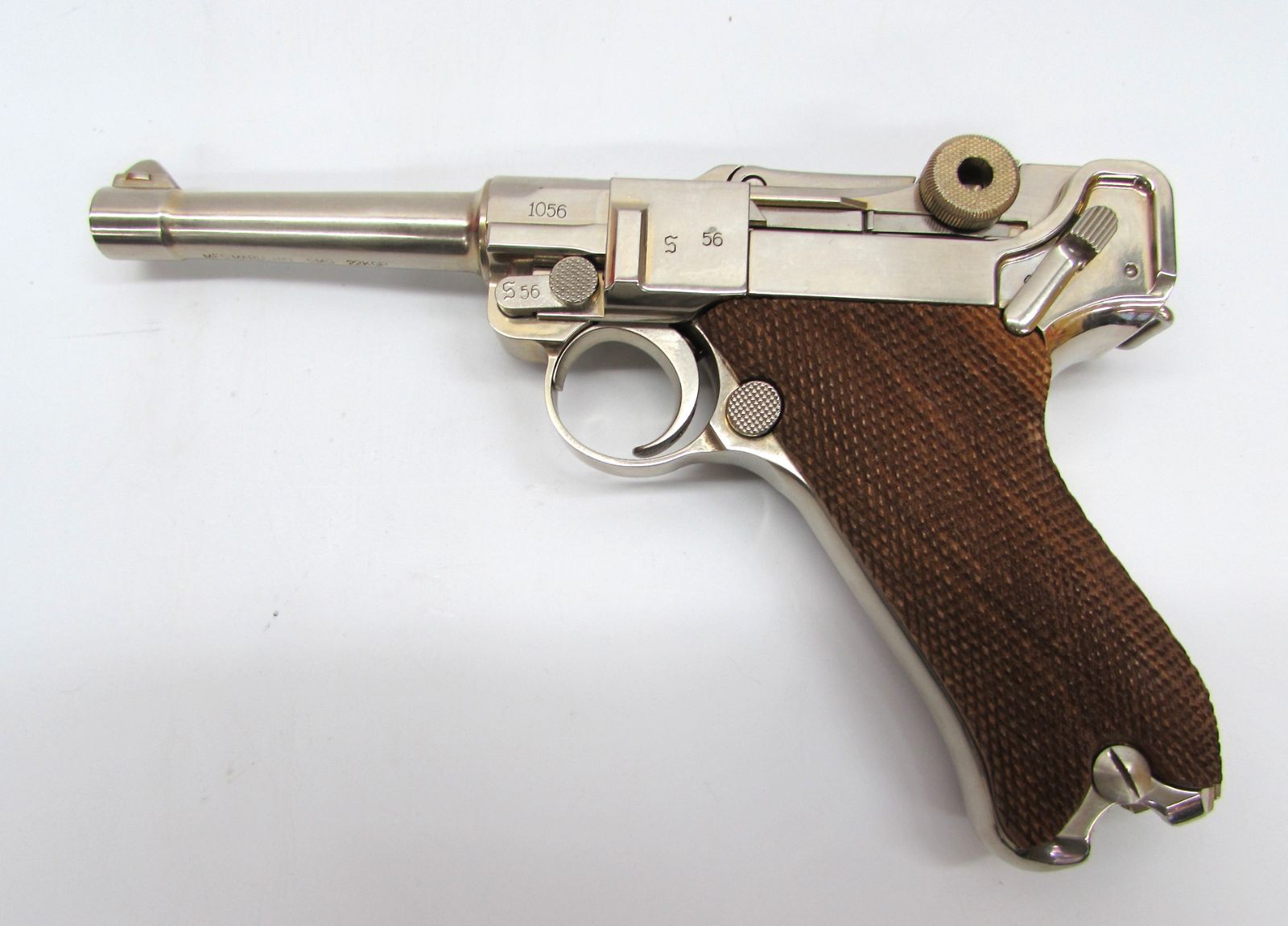 SMG規格 美品 MFG.MARUSHIN マルシン モデルガン ルガーP-08 4インチ 