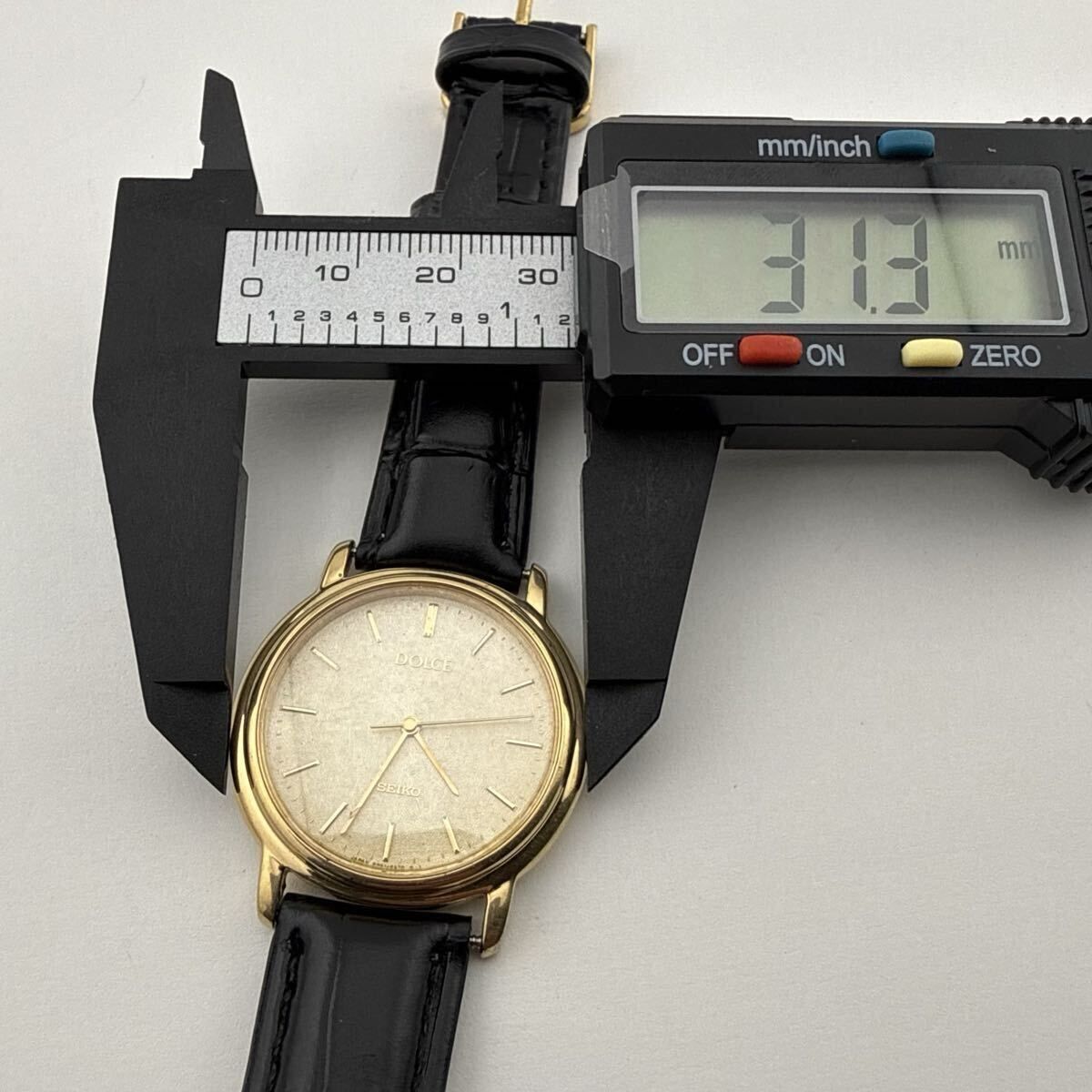 SEIKO 8N41-6290 セイコー DOLCE ドルチェ メンズ 腕時計 裏蓋刻印あり 
