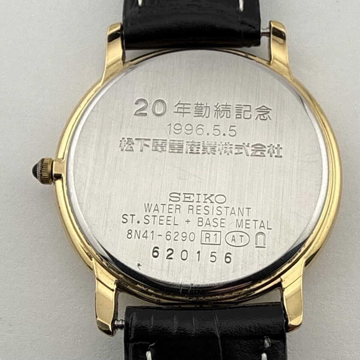 SEIKO 8N41-6290 セイコー DOLCE ドルチェ メンズ 腕時計 裏蓋刻印あり 