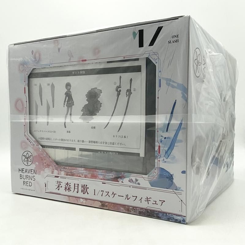 中古】未開封 1/7 茅森月歌 特典付 1/ONE SLASH ヘブンバーンズレッド