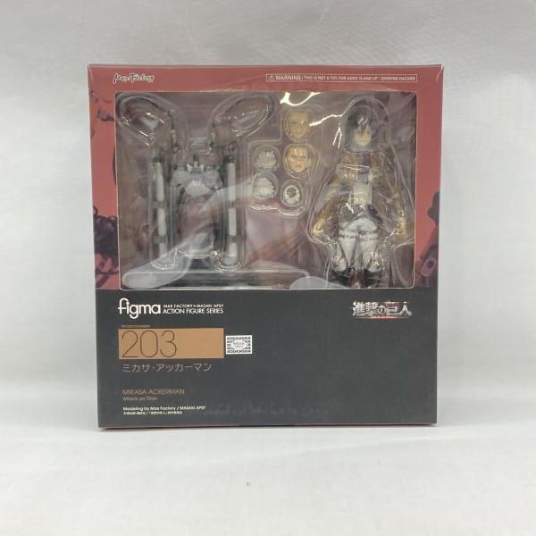 【中古】マックスファクトリー figma ミカサ・アッカーマン 本体のみ 進撃の巨人[97][240097245188] 中古】マックスファクトリー figma ミカサ・アッカーマン 開封品 進撃