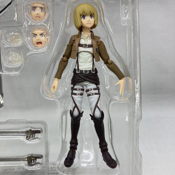 中古】マックスファクトリー figma アルミン・アルレルト 開封品 進撃