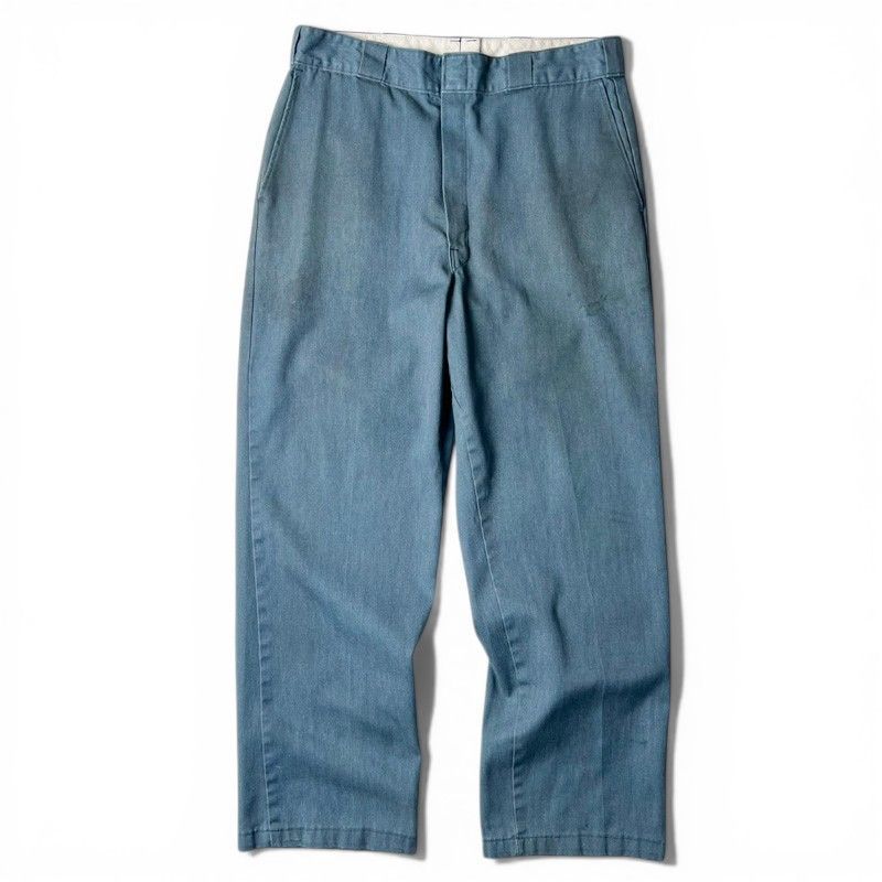 80s USA製 チビタグ Dickies 874 ワークパンツ ネイビー 44 80s USA製