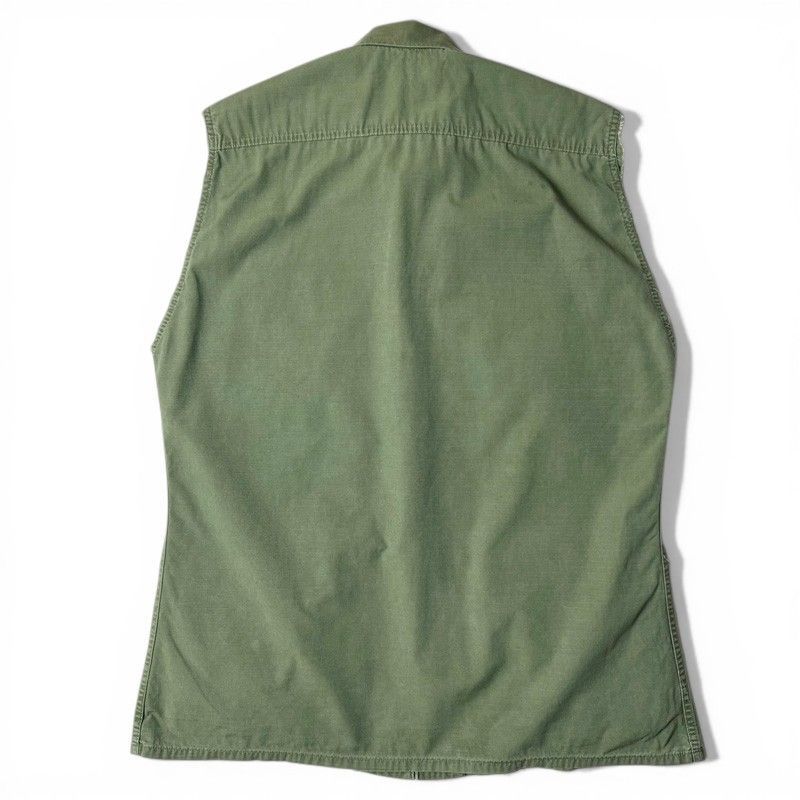 60s 70s US ARMY 米軍実物 4th ジャングルファティーグ カットオフ 