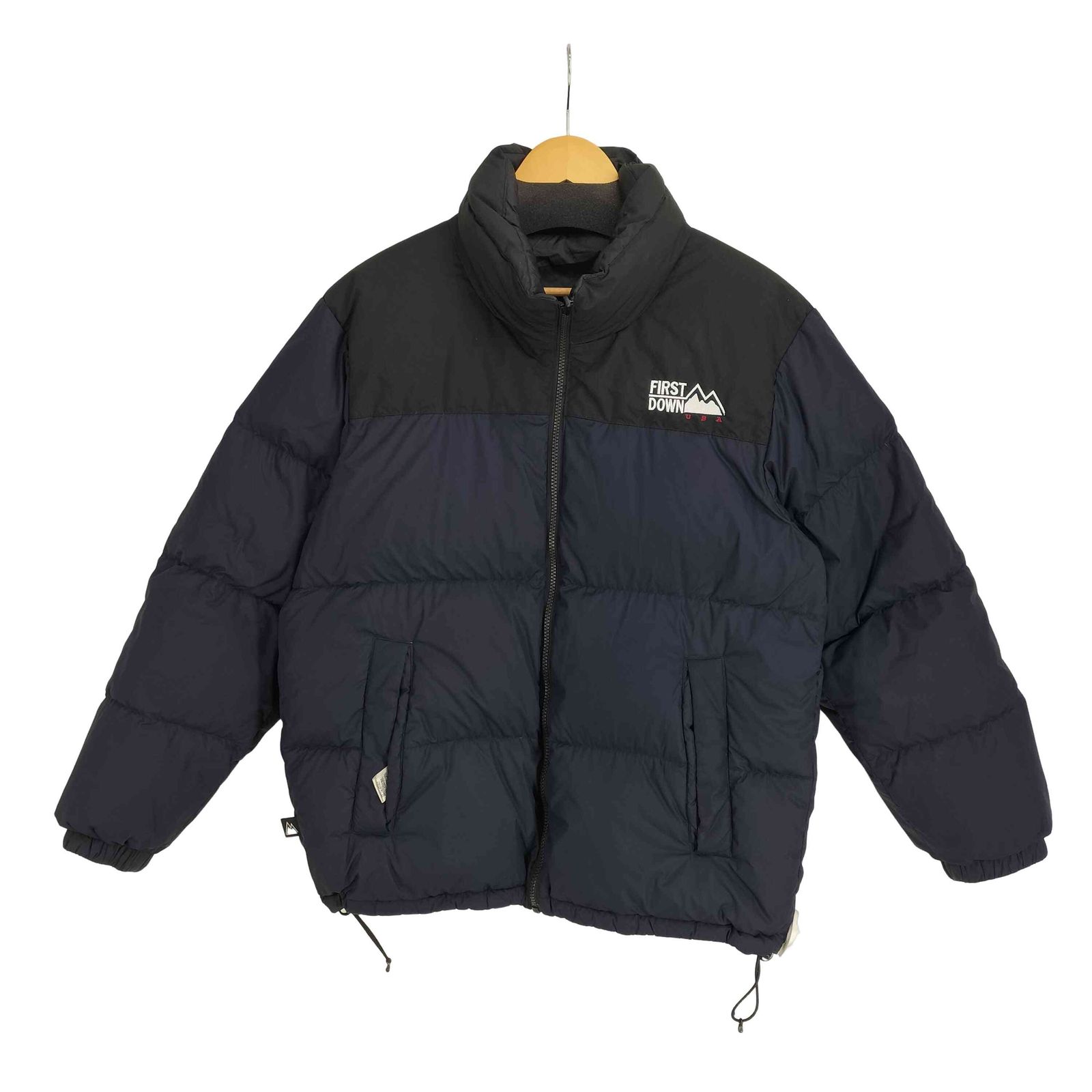 ファーストダウン FIRST DOWN BUBBLE DOWN JACKET MICROFT メンズ 
