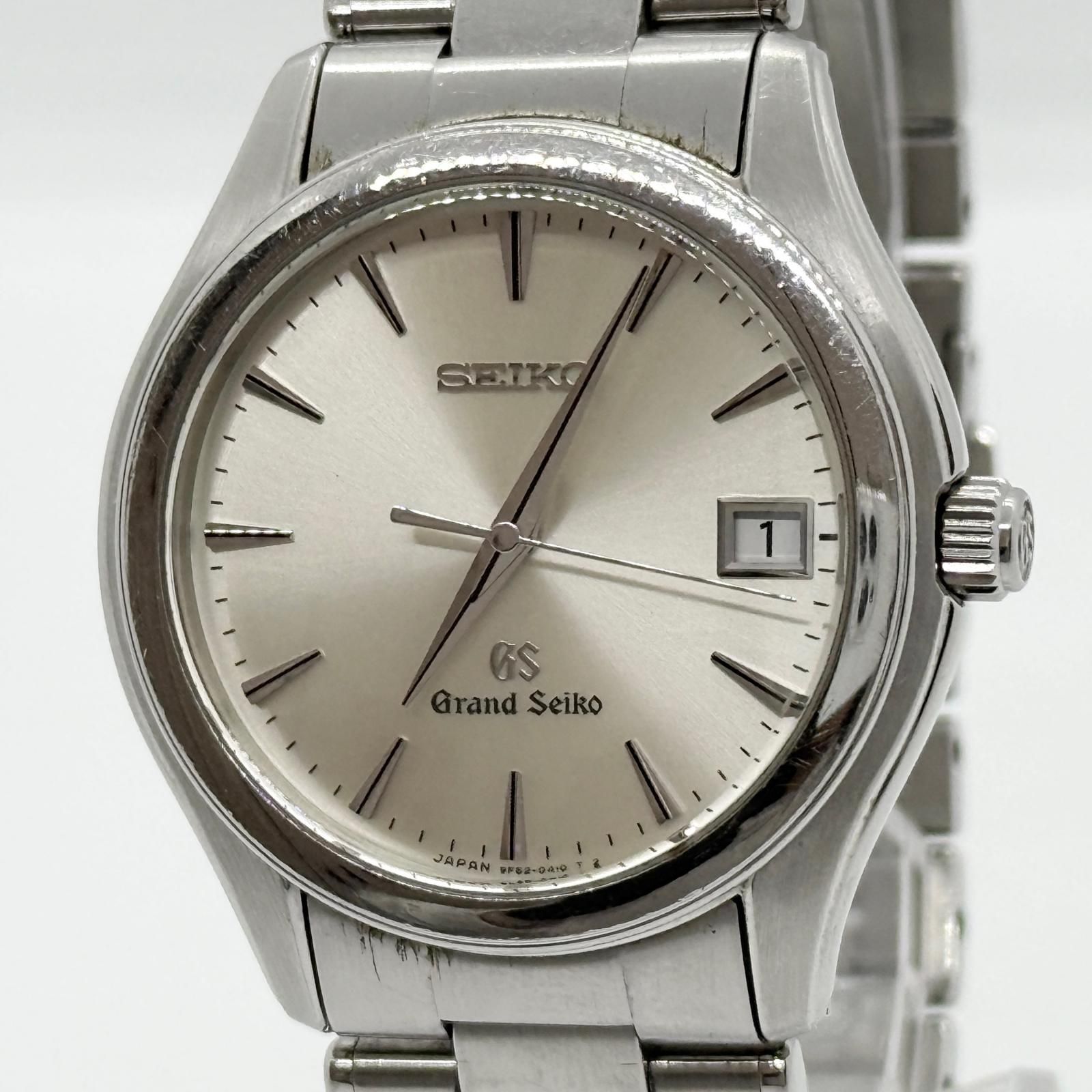 SEIKO セイコー GRAND SEIKO グランドセイコー 9F62-0A10 シルバー QZ 