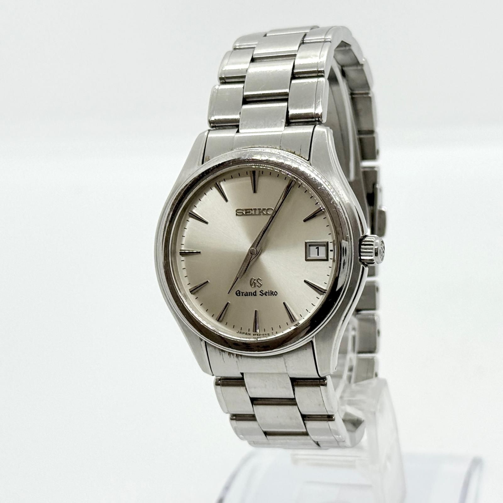 SEIKO セイコー GRAND SEIKO グランドセイコー 9F62-0A10 シルバー QZ 
