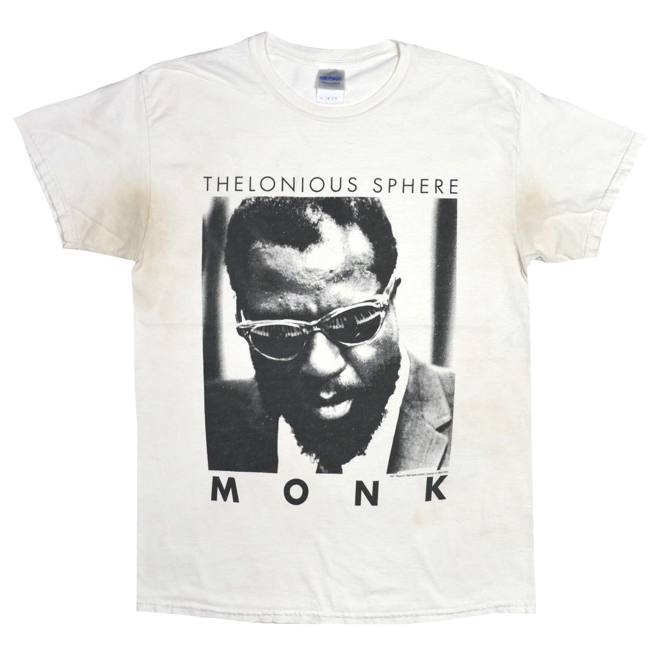 M】Thelonious Monk セロニアスモンク フォトTシャツ ジャズ 2010s