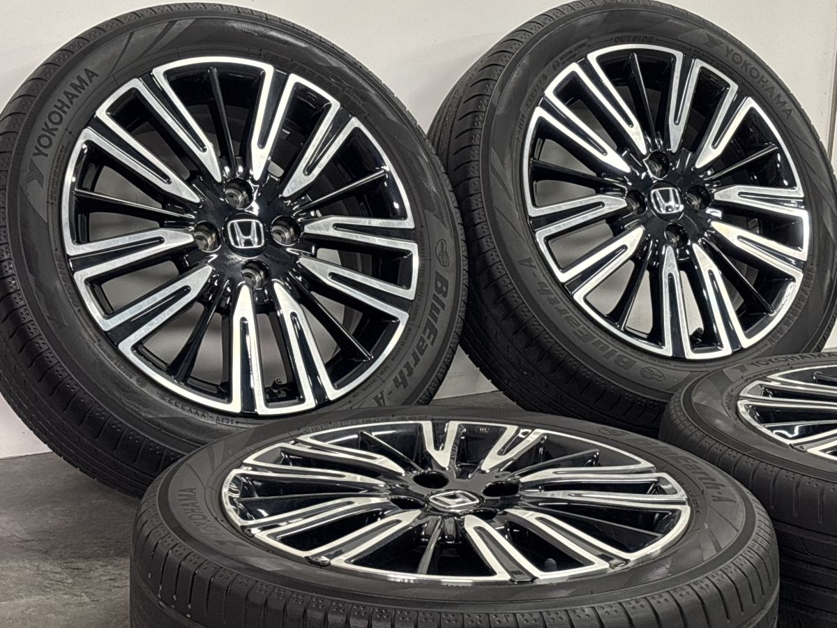 交換用に】ホンダ フィット 純正 16in 6J +50 PCD100 ヨコハマ ブルー 