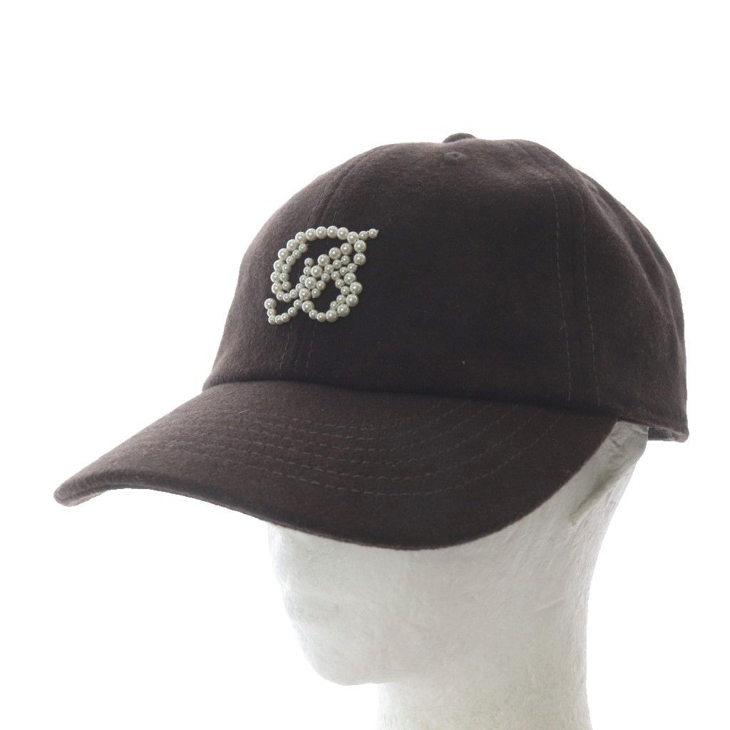 マディソンブルー MADISONBLUE CAP PEARL BEADS パールビーズキャップ