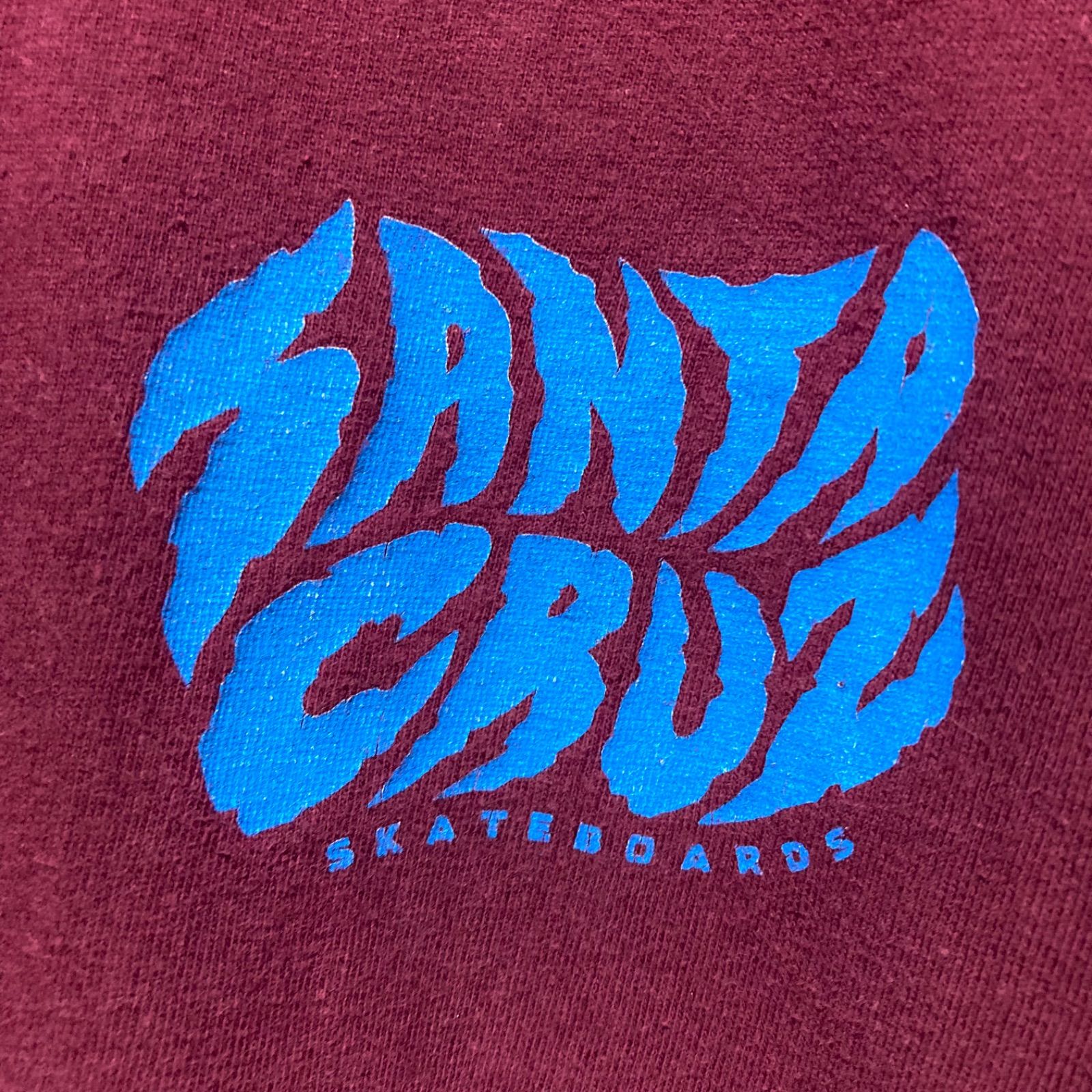SANTA CRUZ Tシャツ NHS サンタクルーズ スケート バーガンディ