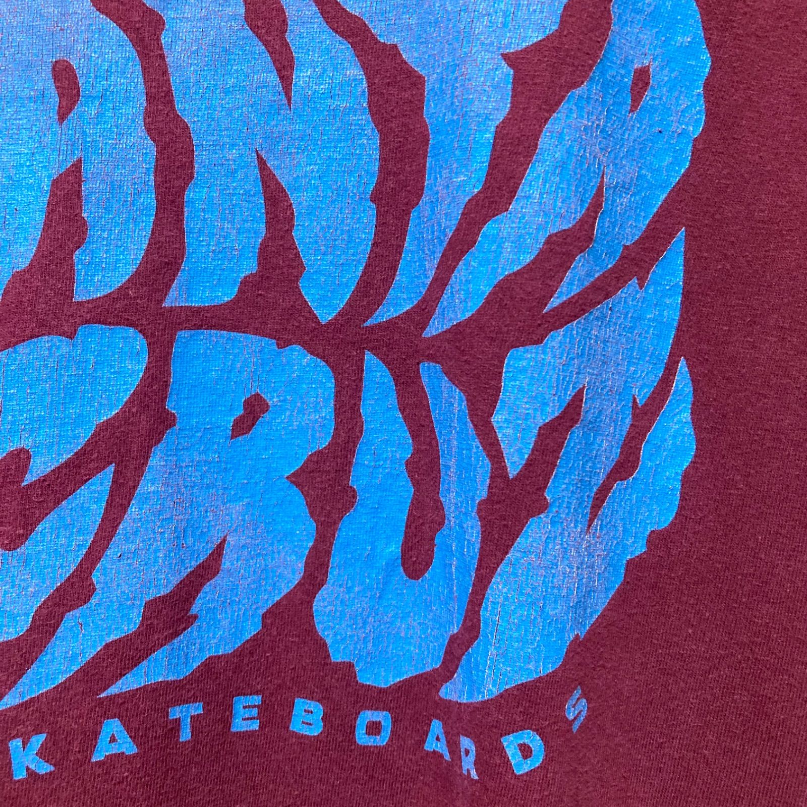 SANTA CRUZ Tシャツ NHS サンタクルーズ スケート バーガンディ