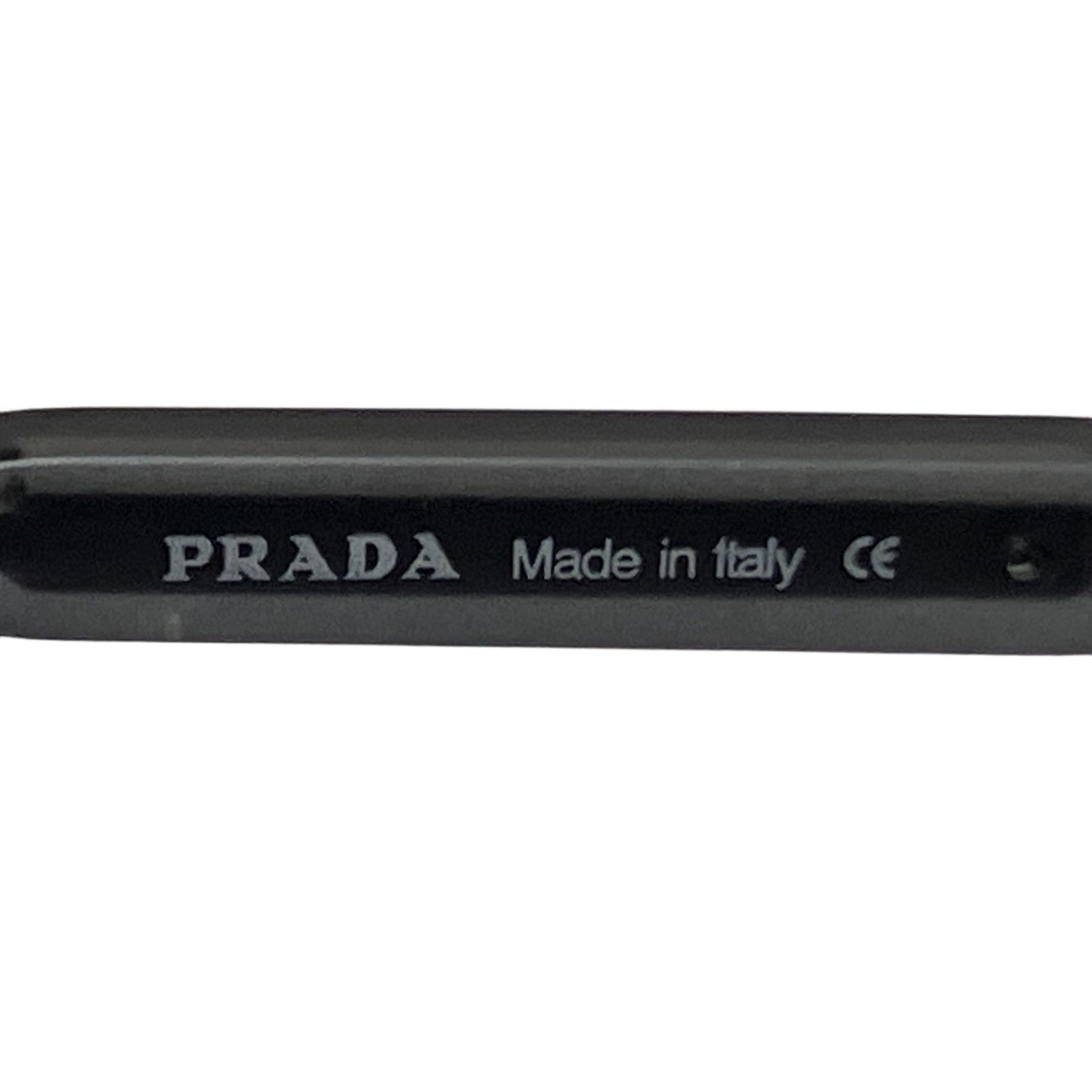 PRADA プラダ サングラス SPR 71A 7AB-1A1 男女兼用 ブラック 中古 