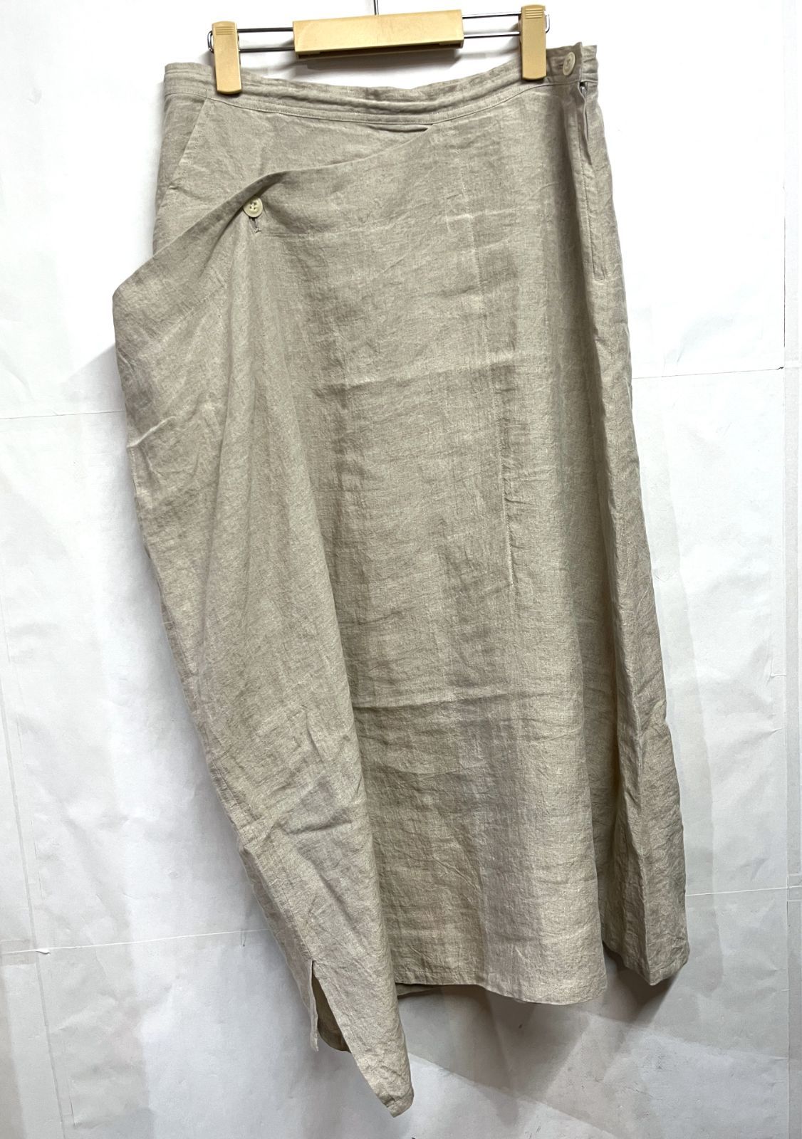 Yohji Yamamoto Y's｜ヨウジヤマモト ワイズ YN-S11-301 リネン ラップ