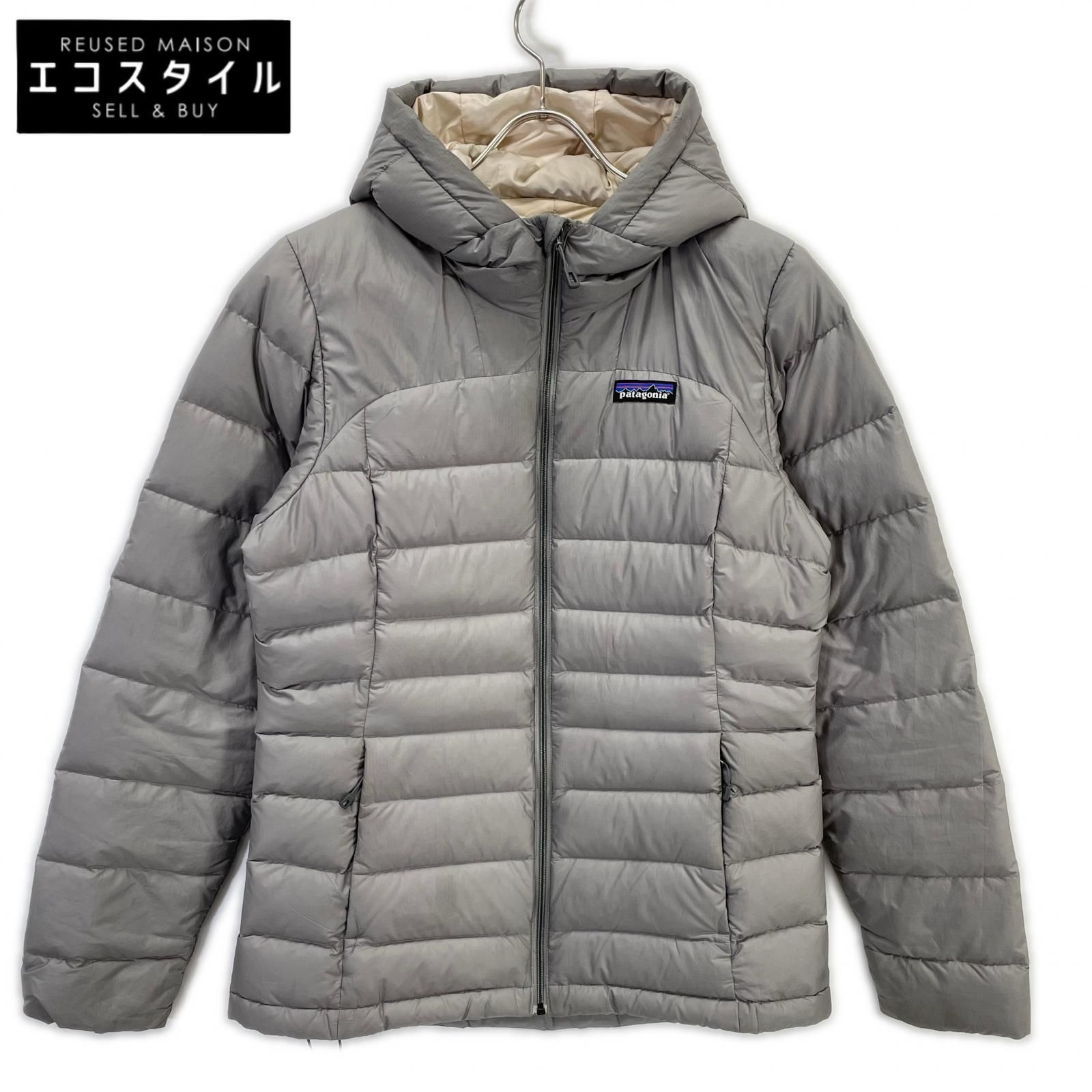 patagonia パタゴニア ｸﾞﾚｰ ﾊｲﾛﾌﾄﾀﾞｳﾝﾌｰﾃﾞｨ S - メルカリ