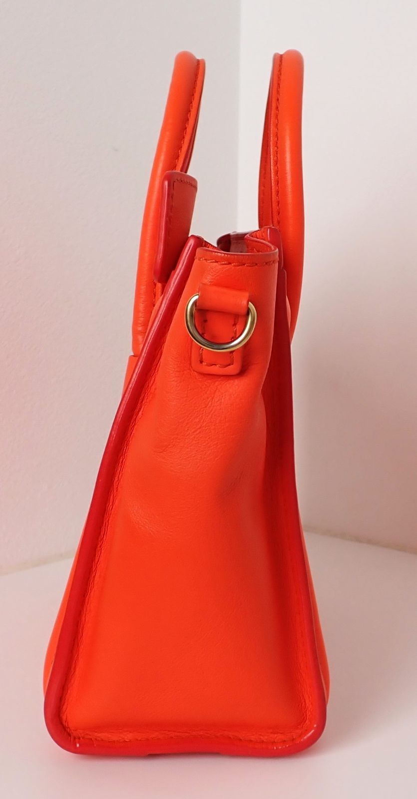 CELINE(セリーヌ) ラゲージ ナノショッパー 189243DRU ドラムドカーフ