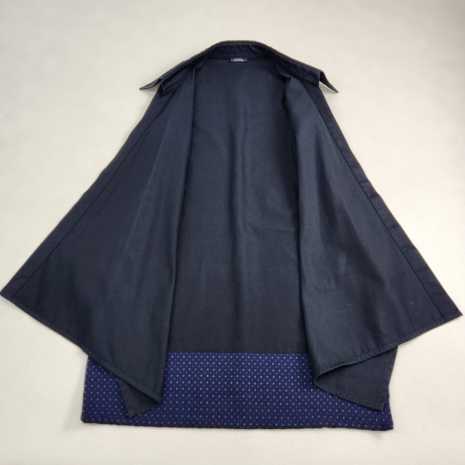 LIMI feu ロングコート ヨウジヤマモト カーディガン着物風デザイン
