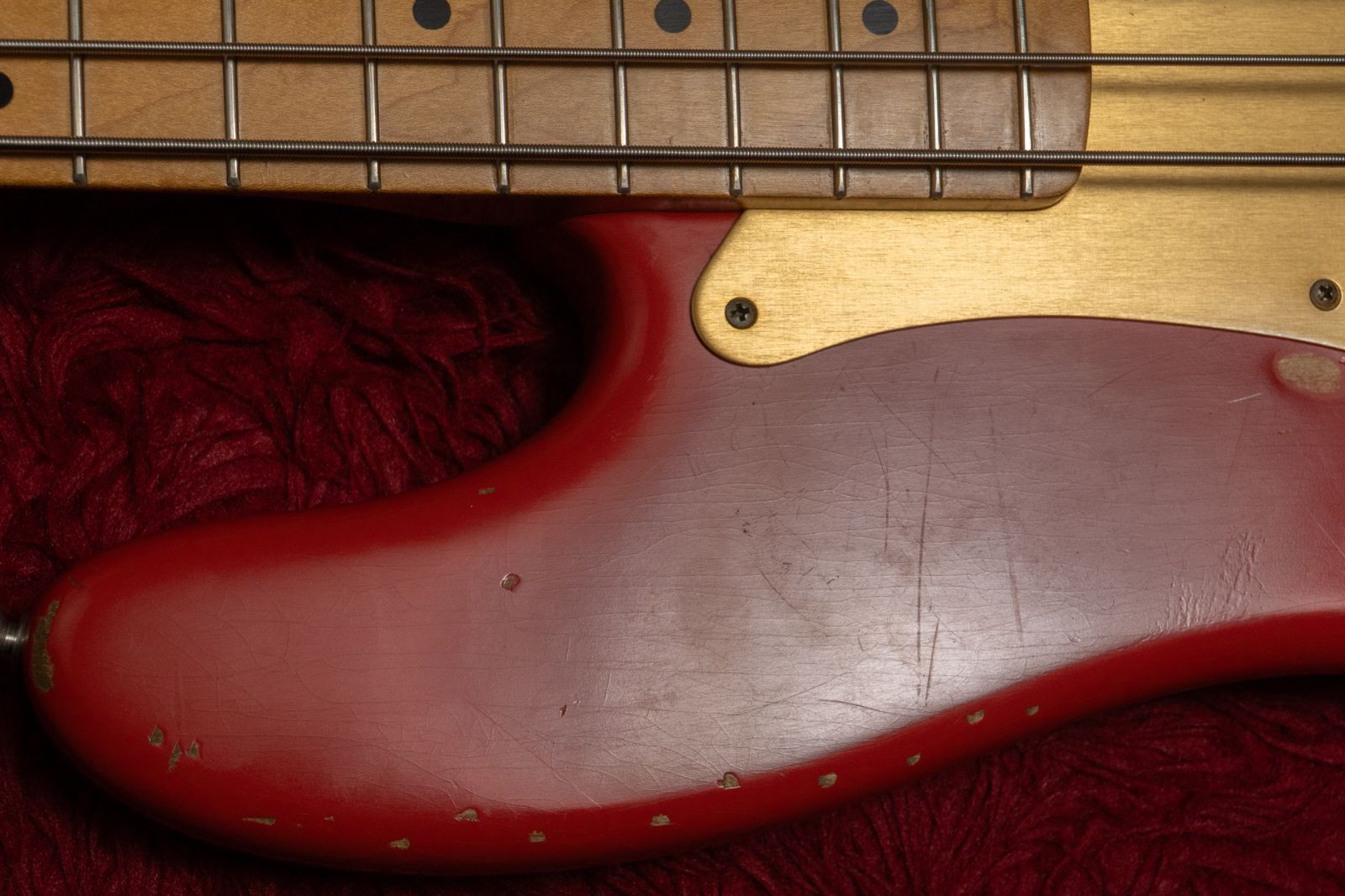 used】Fender / Road Worn 50s Precision Bass Fiesta Red 2009 3.900 