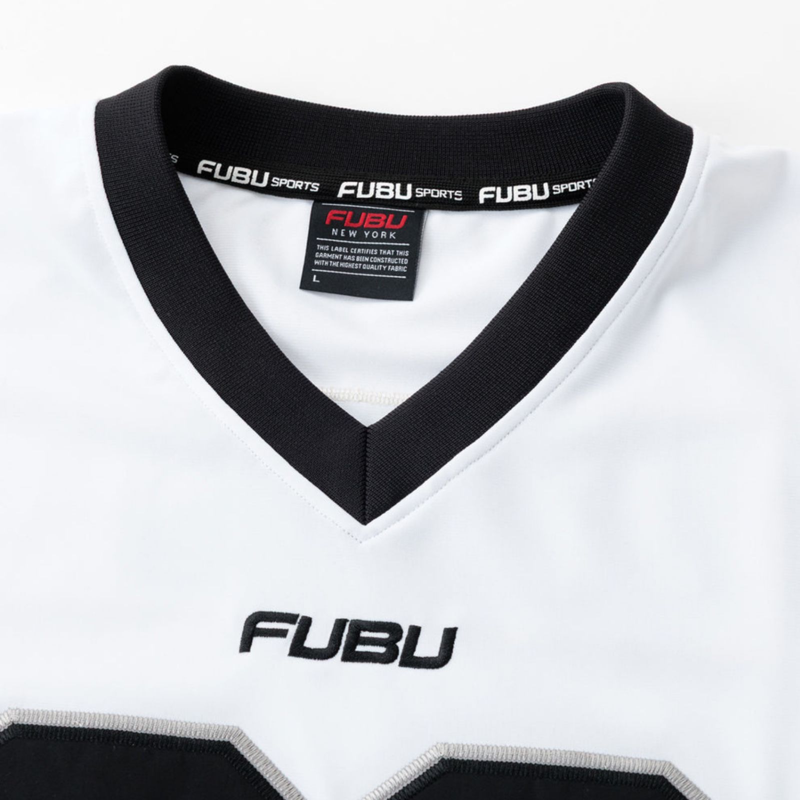FUBU フブ ゲームシャツ L 半袖シャツ b-boy HIPHOP 新作】【FUBU／フブ・ゲームTシャツ（ホワイト）】ストリート
