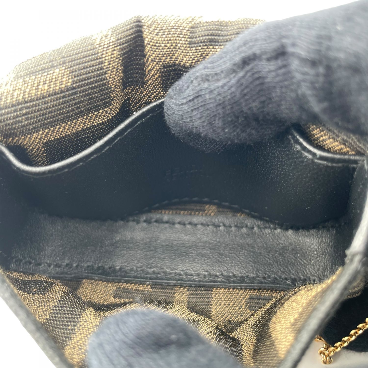 中古】 Fendi フェンディ 7AS045A6V5F17U4 ナノ バゲット チャーム