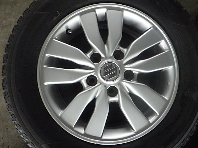 2410-151 スズキ アルミホイール＆スタッドレスタイヤ 195/65R15 2019 