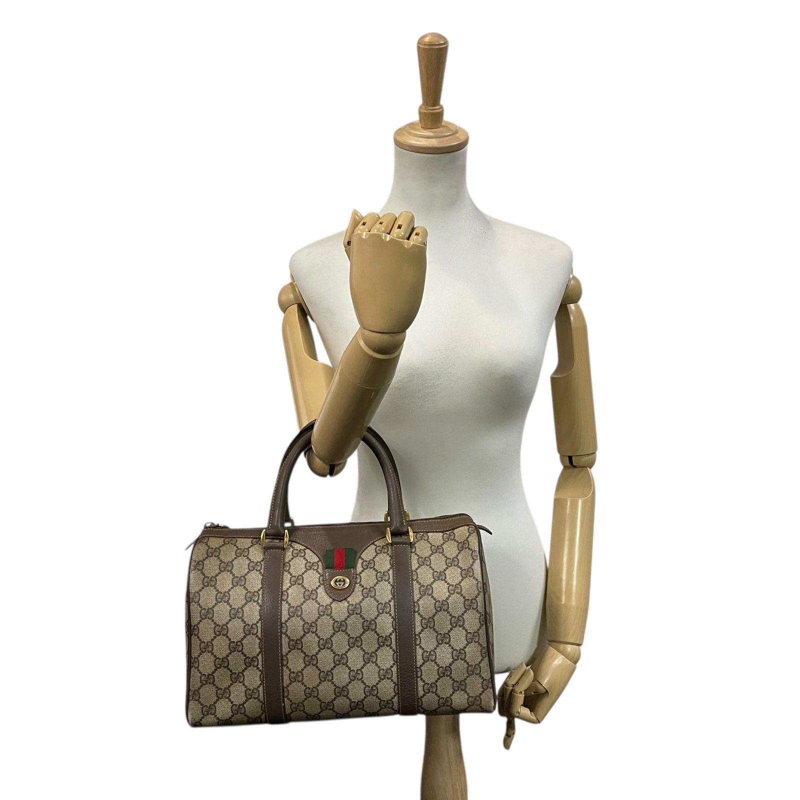 グッチ GUCCI オールドグッチ シェリーライン GGスプリーム ミニ