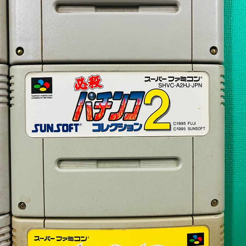 カセットのみ6点セット】スーパーファミコン 西陣パチンコ物語 パチ夫