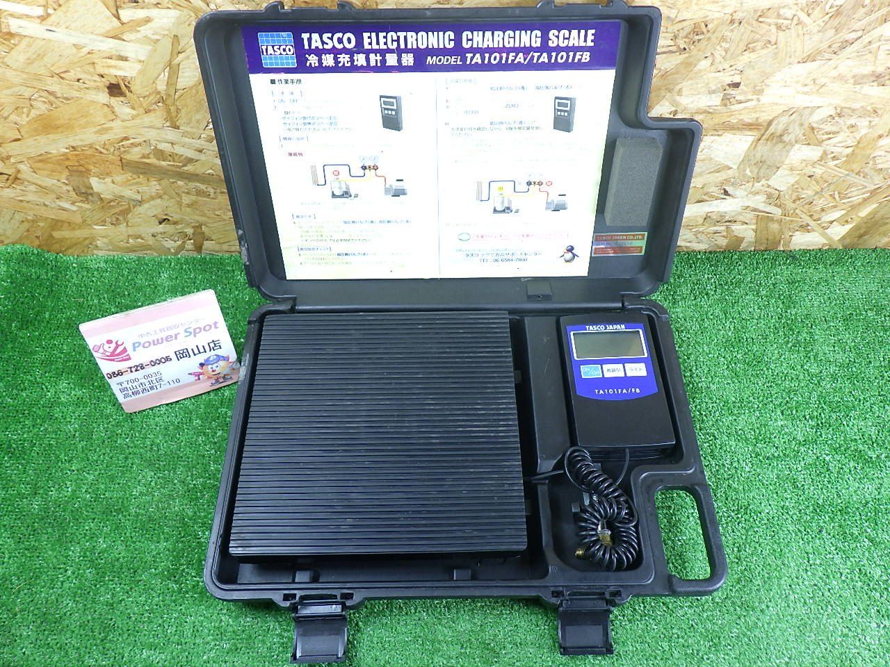 TASCO チャージングスケール TA101FA/TA101FB 未校正の品 中古品 