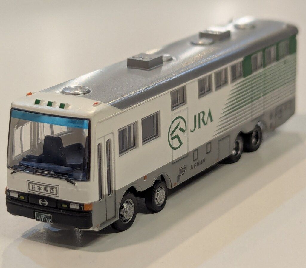 TOMYTEC THEトラックコレクション 第5弾 058 日野馬匹運搬車 日本馬匹