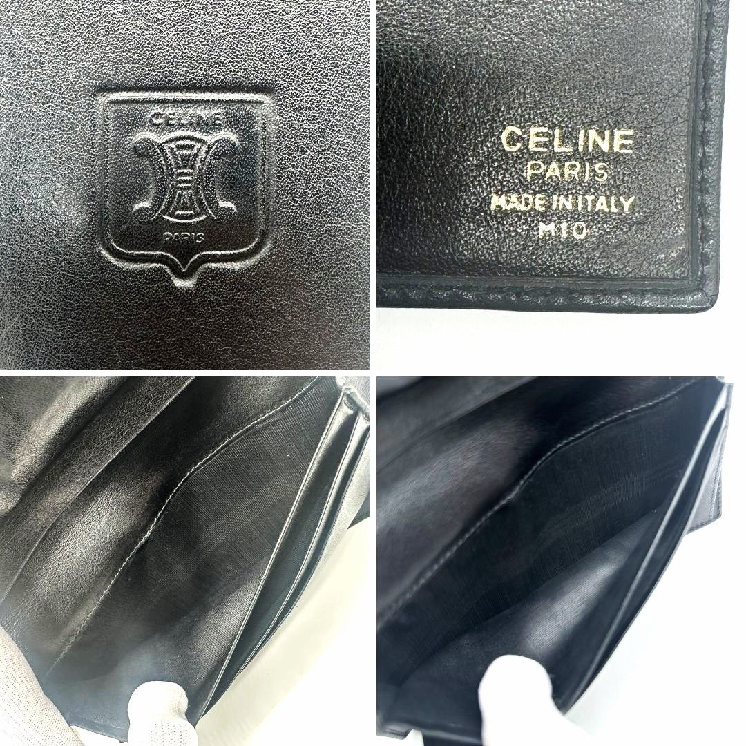 セリーヌ CELINE 長財布 ロングウォレット レザー ブラック セリーヌ CELINE 長財布 ロングウォレット レザー ブラック