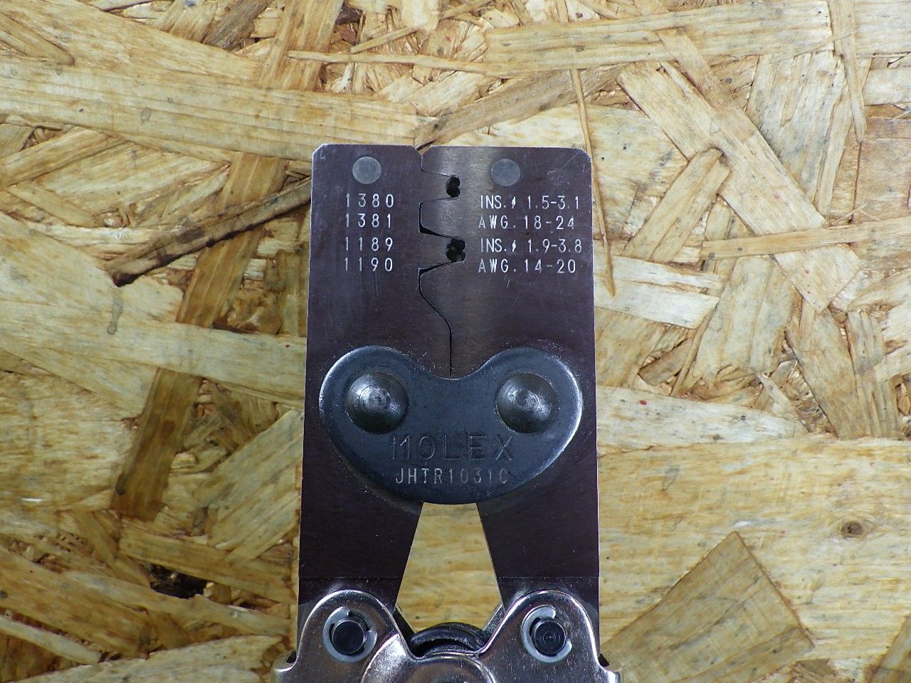 モレックス(molex) 手動圧着工具 JHTR1031C コネクタの圧着に 中古品 