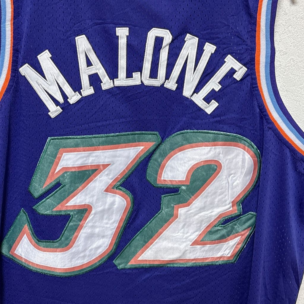 Mitchell&Ness】 NBA Utah Jazz Basketball Shirts MALONE ユタジャズ