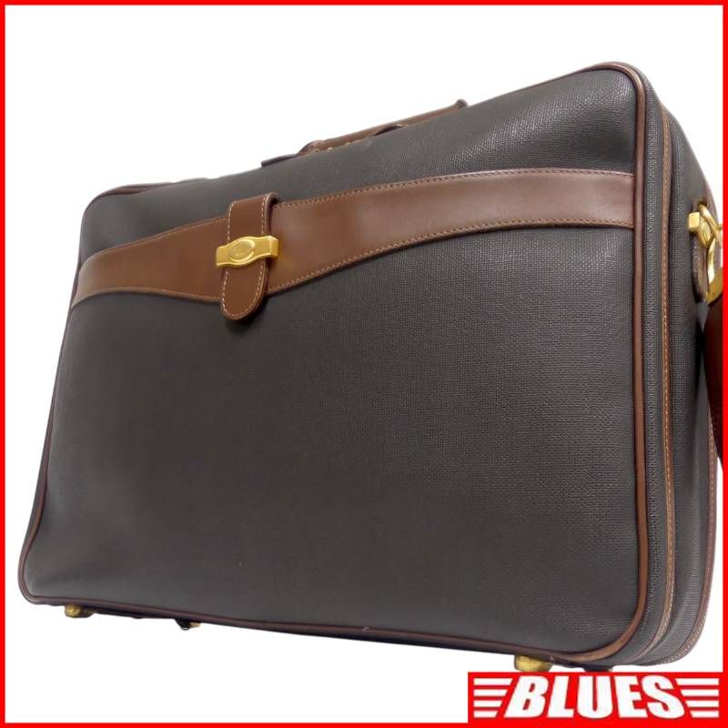 dunhill ダンヒル ビジネスバッグ 2way ショルダーバッグ 茶