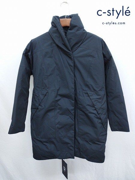 J161 [秋冬][未使用品] nobis ノビス ダウンコート S ブラック ALANA