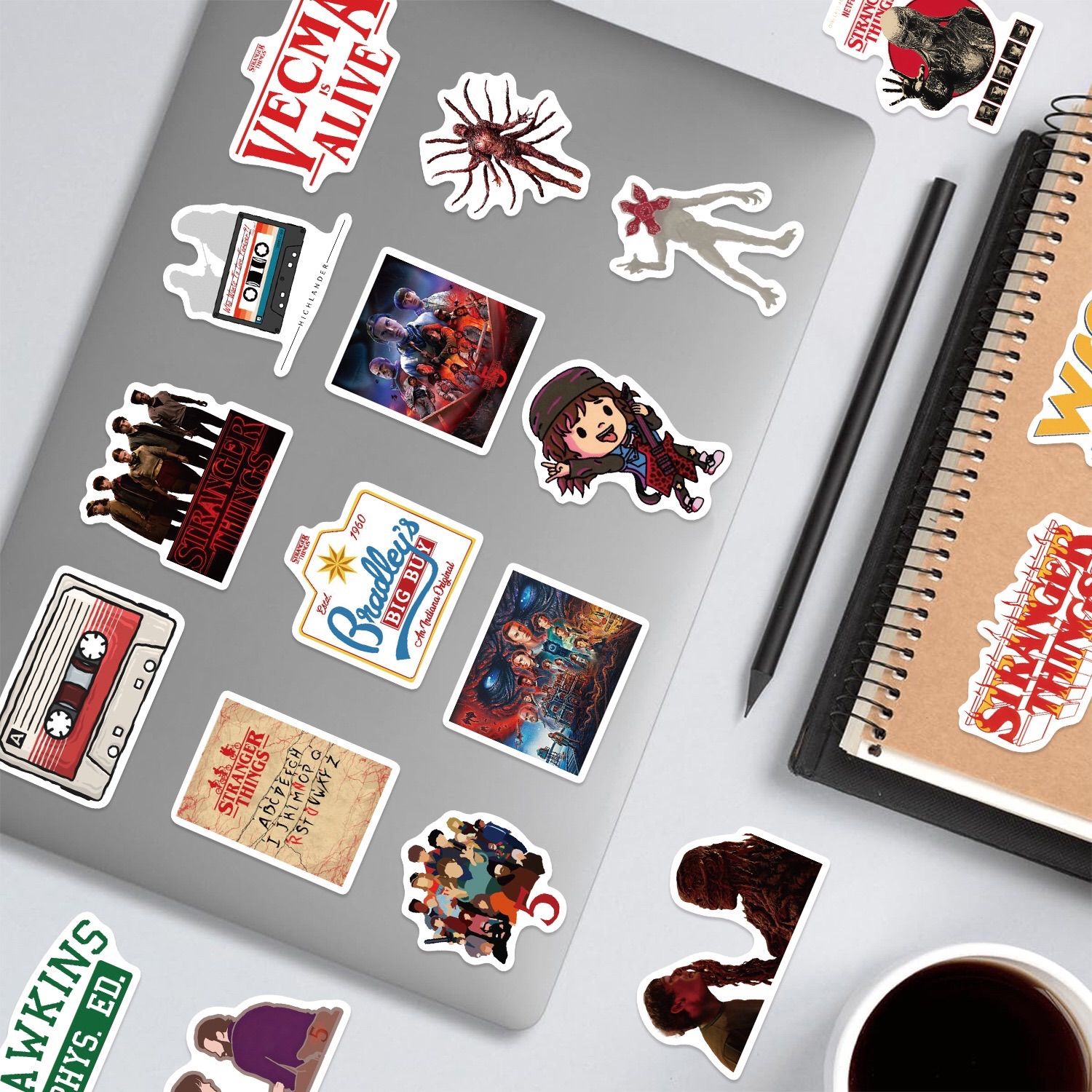 Stranger Things ステッカー 50枚セット キャラ デコ用 ストレンジャー 