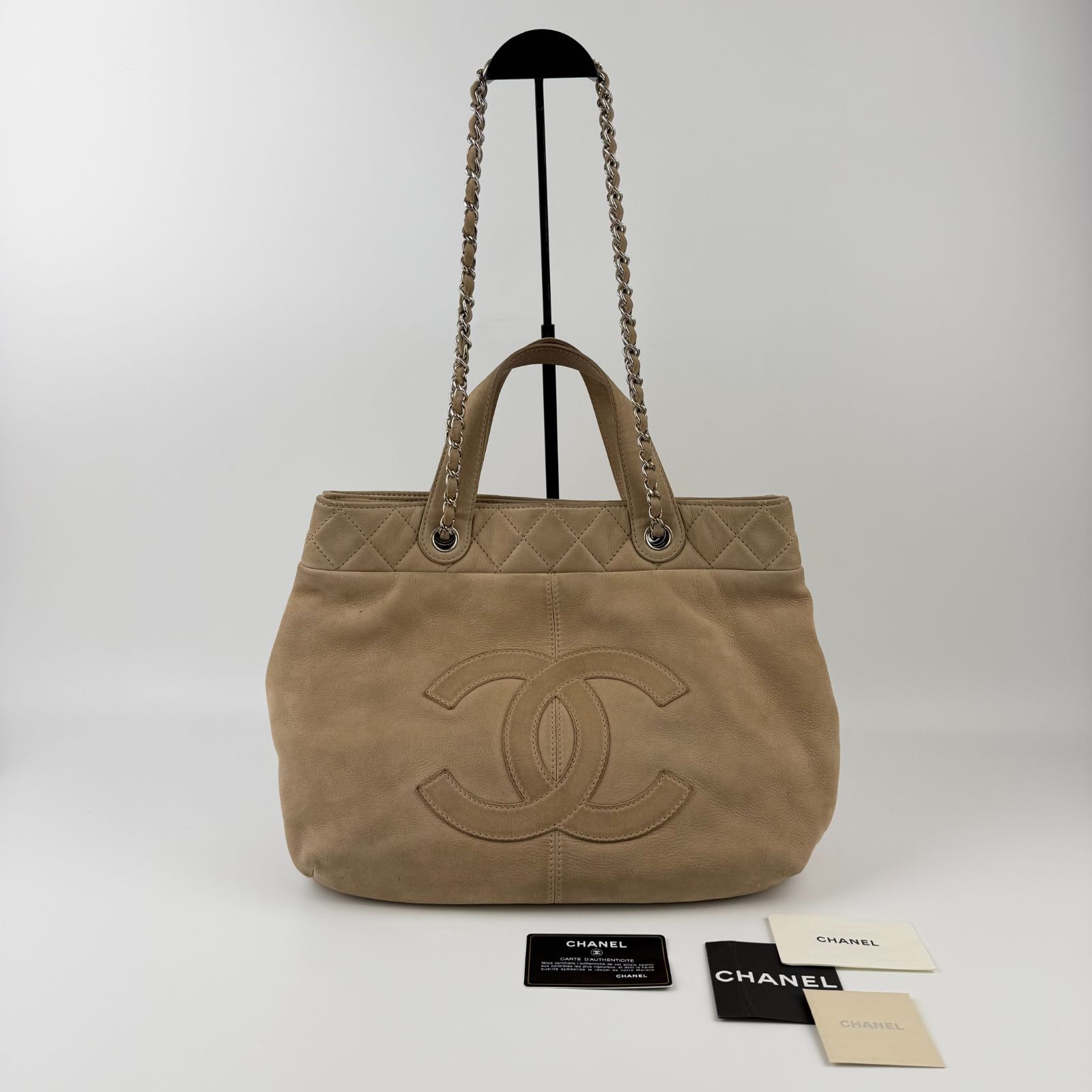 中古】CHANEL シャネル ココマーク チェーンショルダーバッグ 