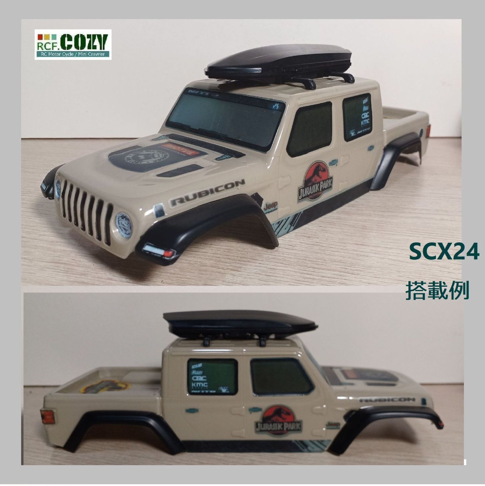 ルーフキャリア / ルーフボックス セット（小型）ミニッツ Mini-z 4x4 
