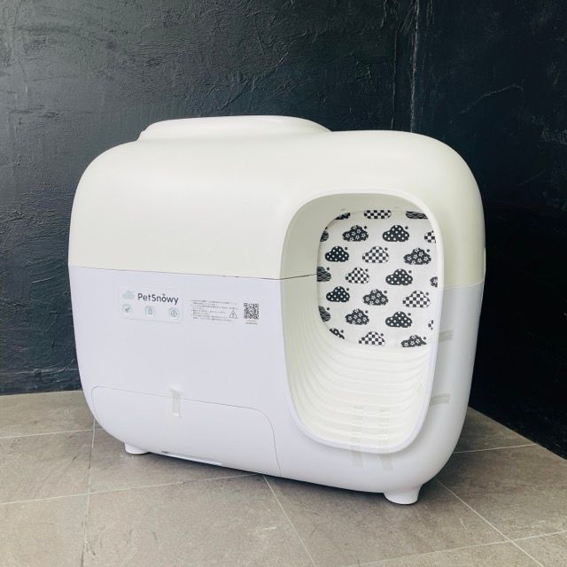 全自動スマートネコトイレ 【中古】PetSnowy SNOW+ PS-001 全自動猫 