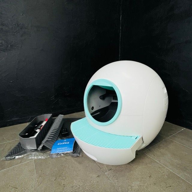 elp pet 全自動猫トイレ 【中古】動作保証 ペットトイレ 容量猫トイレ 
