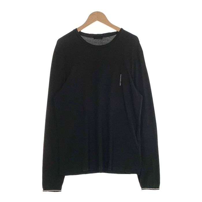 MONCLER MAGLIA GIROCOLLO ロングスリーブ Tシャツ非美品 MONCLER モンクレール MAGLIA GIROCOLLO LS T-SHIRT ロンT ロング