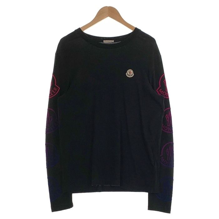 MONCLER モンクレール LS T-SHIRT 袖ロゴ ロンT ロングスリーブ 長袖 T 