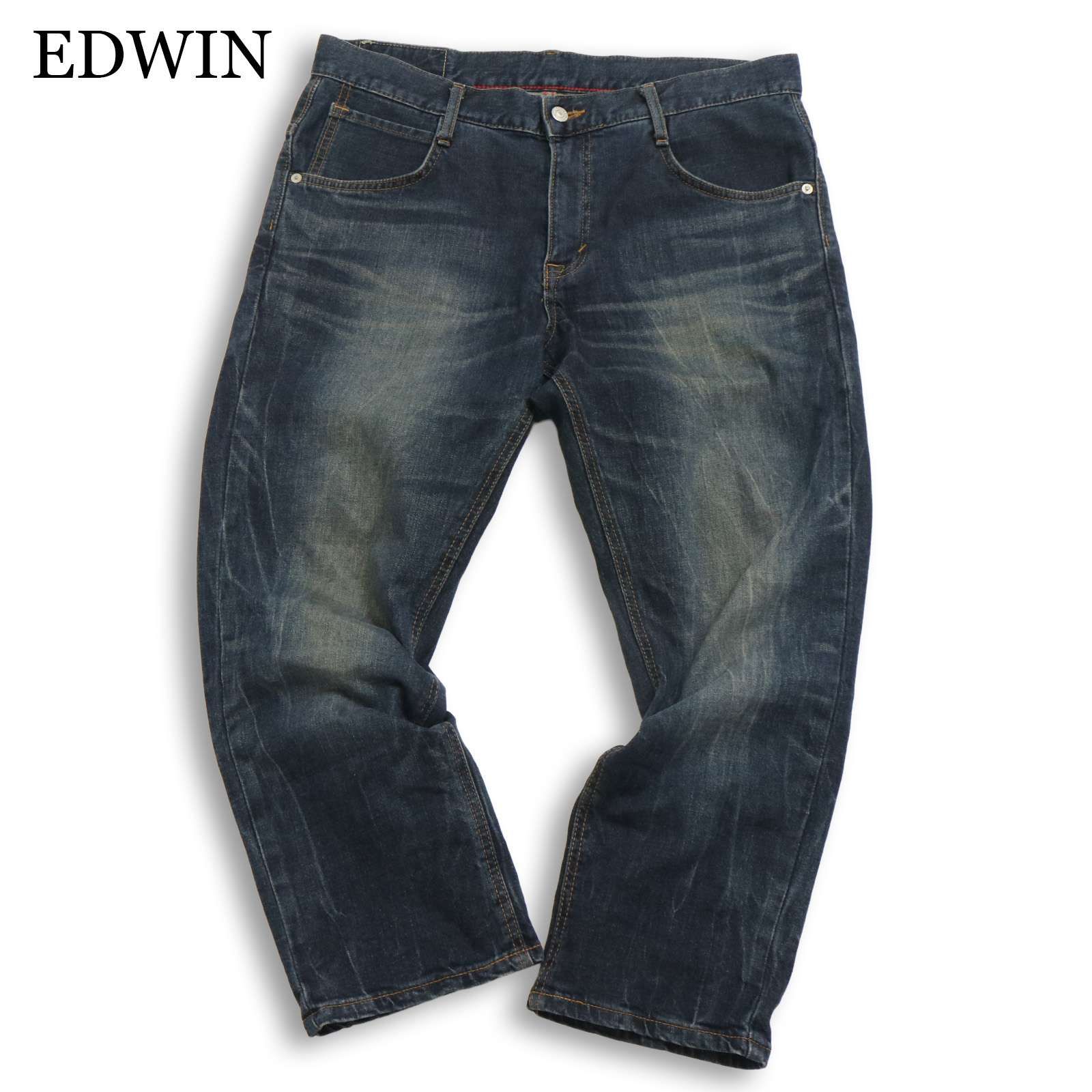 EDWIN エドウィン KS0043 XVシリーズ☆ USED加工 ストレッチ デニム 