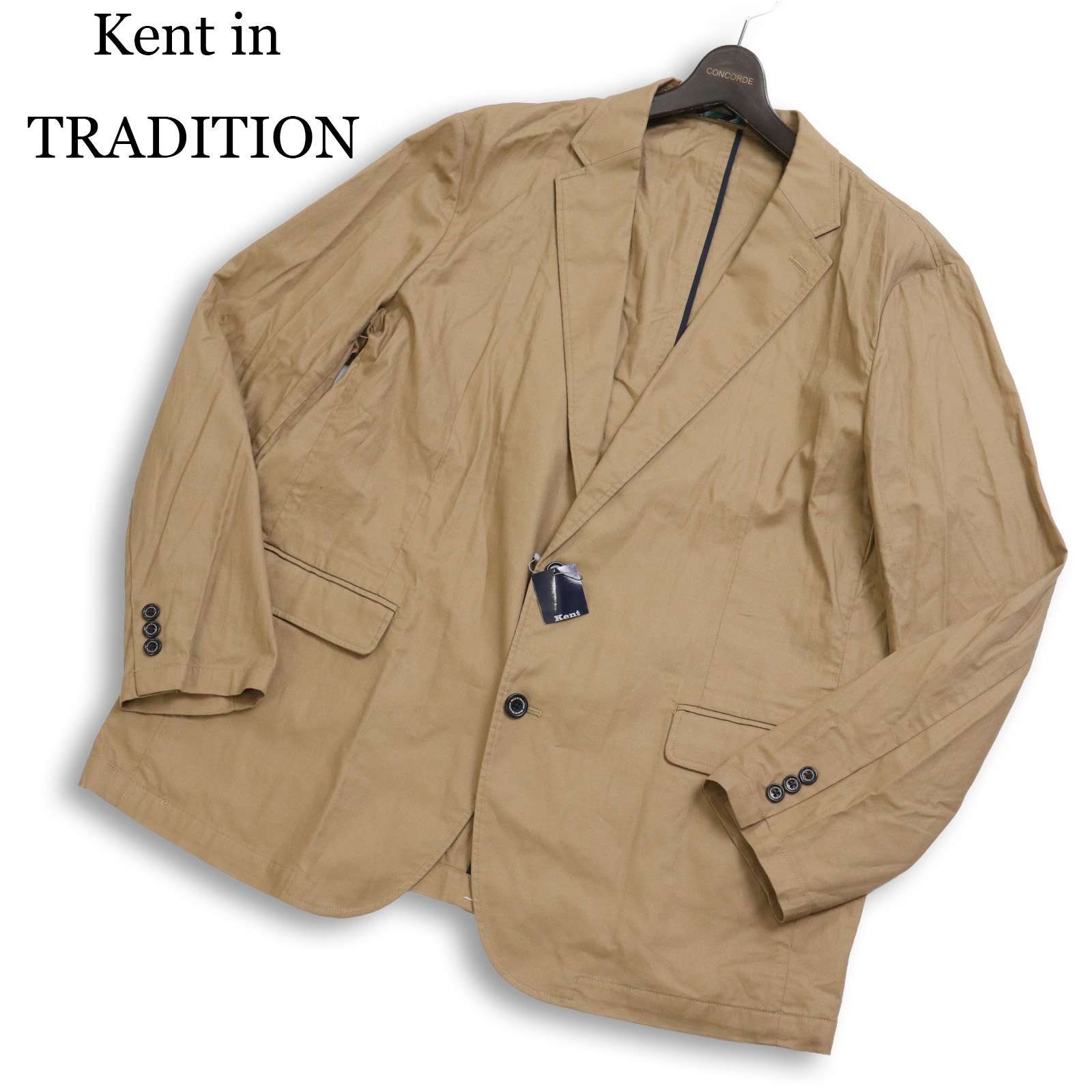 新品 未使用】 Kent in TRADITION ケント 春夏☆ アンコン テーラード 