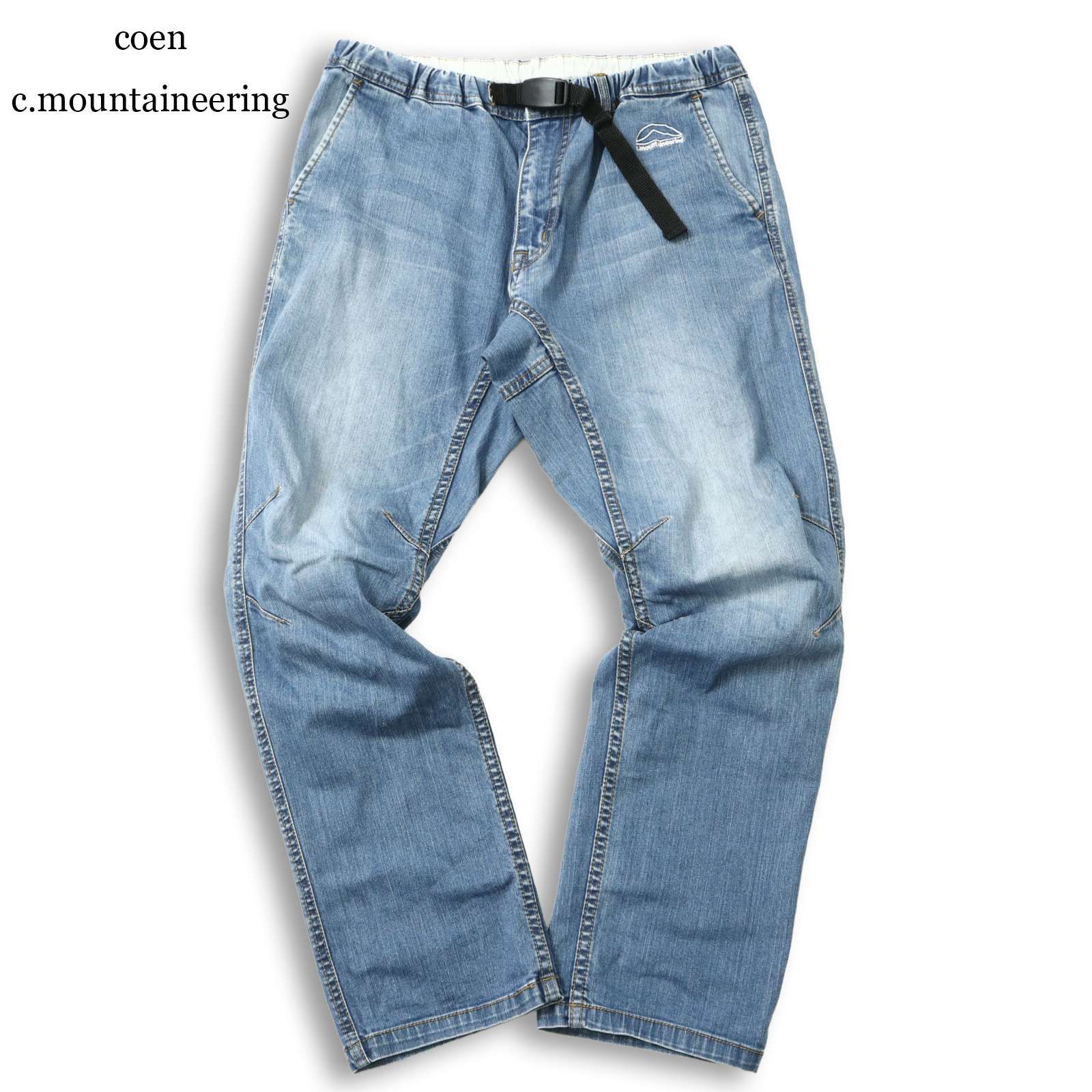 coen c.mountaineering coen year-round USED stretch climbing denim pants jeans Sz.M mens
