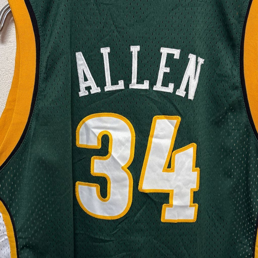 Reebok】 NBA Seattle SuperSonics Basketball Shirts シアトル