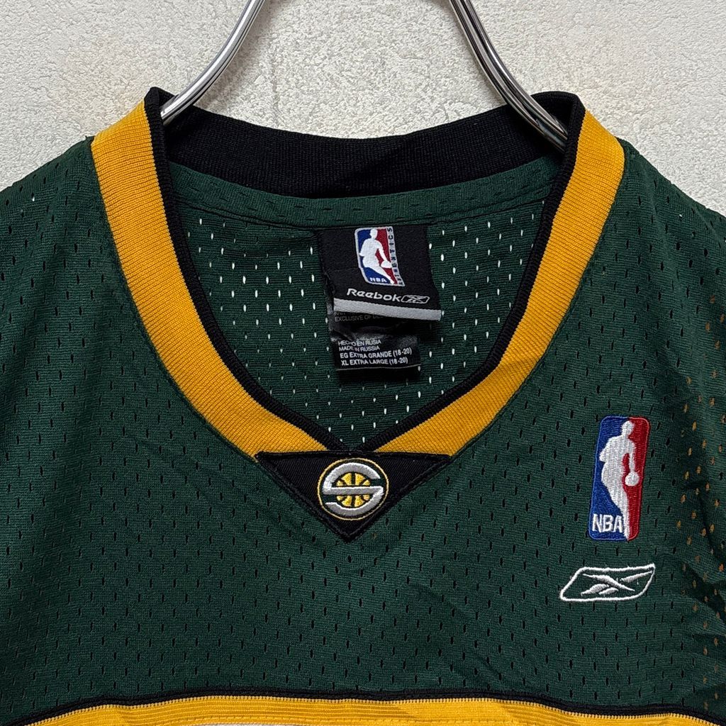 Reebok】 NBA Seattle SuperSonics Basketball Shirts シアトル