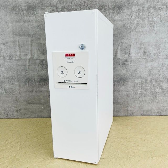 未使用 パナソニック 宅配ボックス コンボ スリムタイプ PANASONIC CTNR4010LWS 漆喰ホワイト 左開き 住宅設備/516388